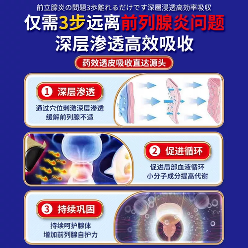 前列腺贴肥大增钙生化尿急尿频尿痛尿不尽肚脐穴位贴前列腺贴炎膏 - 图1