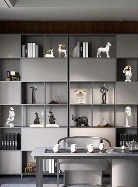 简约现代创意家居饰品客厅摆件玄关柜家里室内书柜书房抽象装饰品