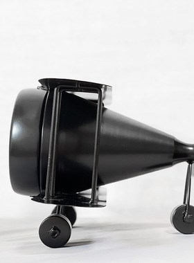 ins欧式铁艺桌面飞机时钟创意复古办公室卧室书房客厅装饰摆件