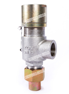 永一安全阀A21H/KA21W/Y/F-16C/-320P不锈钢铸钢外螺纹[弹簧微启