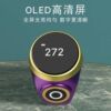 Number counter new touch OLED luminous screen hand press ring charging smart digital display manual counter