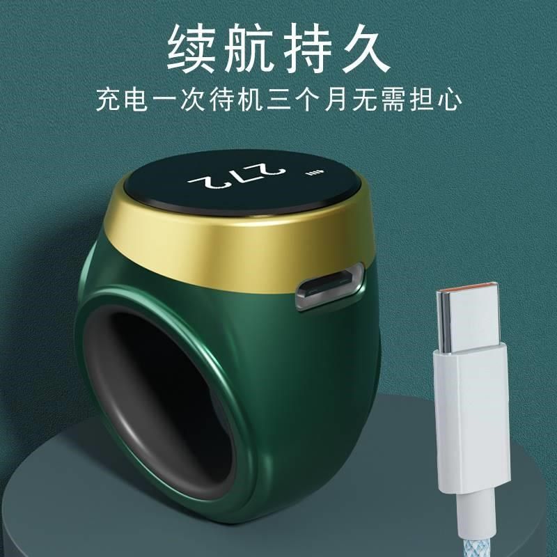 Number counter new touch OLED luminous screen hand press ring charging smart digital display manual counter