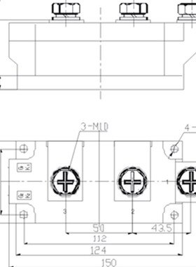 TECHSEM MTC500-16-12 MTC570-16 416F3 台基可控硅模块 MTC500A