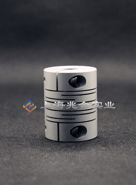 对切边联轴器步进伺服电机编码器弹性平行切缝夹紧式铝合金连轴器
