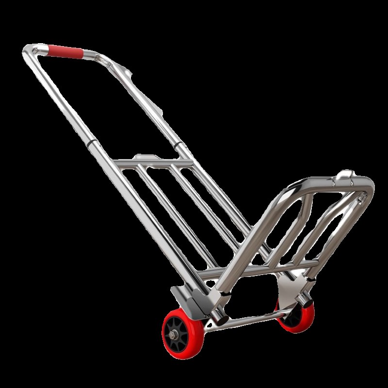 手拉车折叠搬运拖车家用r购物拉货买菜手推车神器便携拉杆车小推 - 图3