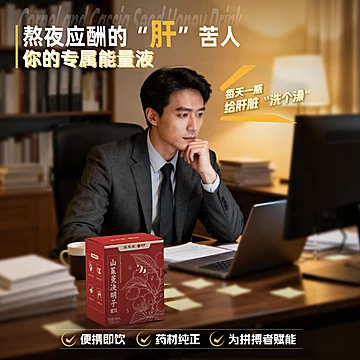 山茱萸菊花决明子枸杞原浆450ml*1盒[15元优惠券]-寻折猪