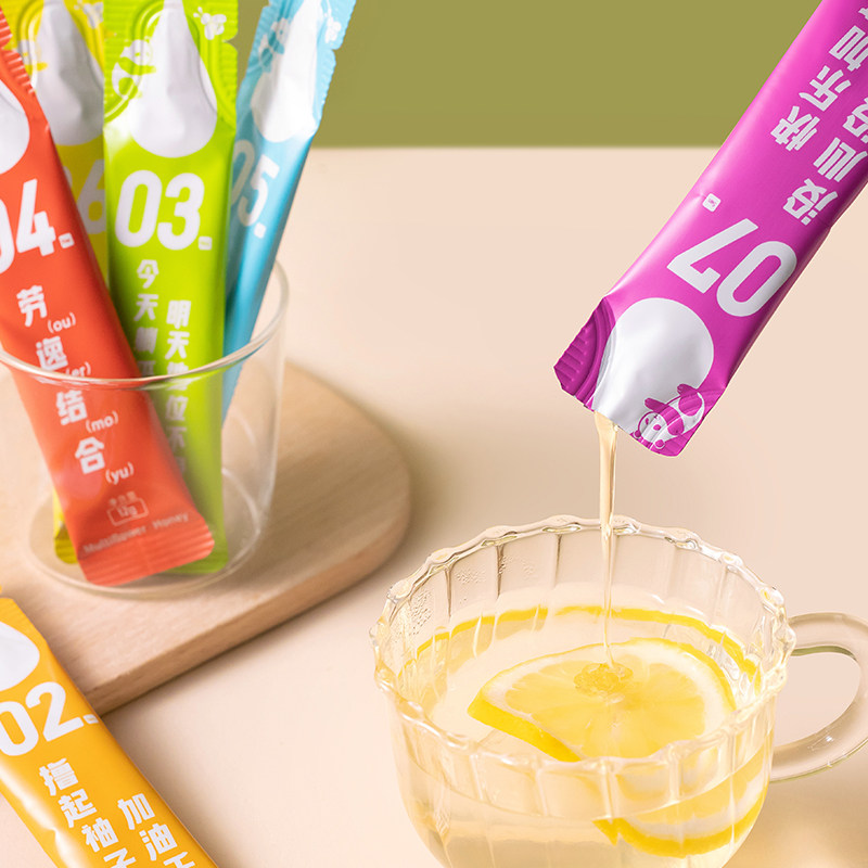 正宗秦岭深山百花蜜土蜂蜜泡水喝官方正品