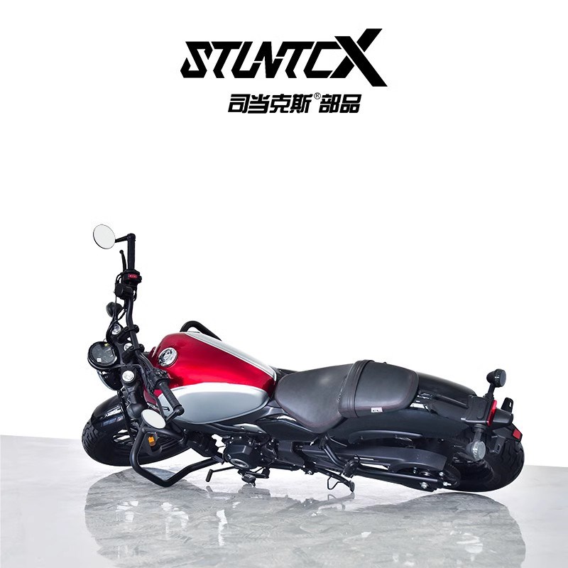 stuntcx护杠适配春风450CLC护杠摩托车保险杠改装配件防摔杠护架 - 图2