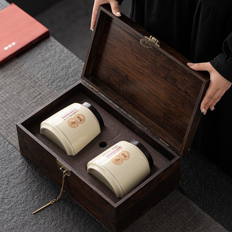 茶叶罐陶瓷密封储存茶盒家用防潮大号普洱白茶绿茶红茶包装礼盒子,淘宝优惠券,粉丝福利购,淘宝优惠卷