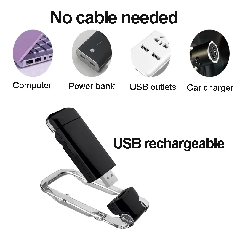 LED-лампа для книг с картой, USB-зарядка, настольная клипса с теплым светом, белый свет, регулируемая, портативная закладка S-образной секции