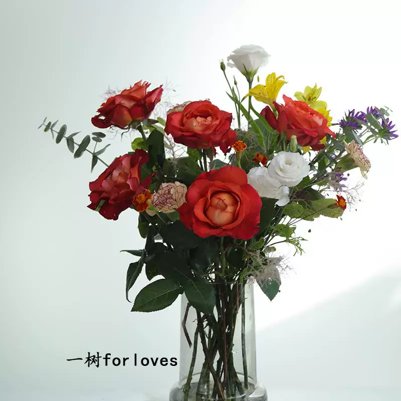 One Tree | Moonlight Flowers One Weekly Flower Mixed and Match Bouquet Home Office Water Raising Gift Yunnan Direct Delivery