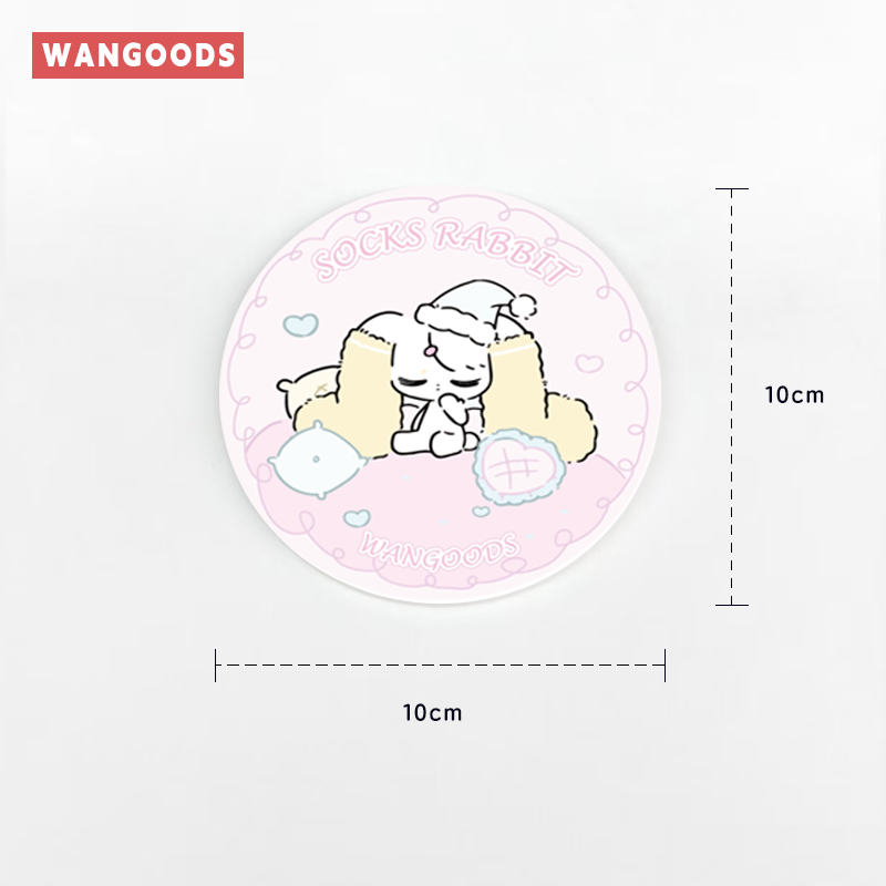 玩谷仁者  I 袜袜兔杯垫卡通吸水硅藻泥创意礼品咖啡杯垫隔热防滑,淘宝优惠券,粉丝福利购,淘宝优惠卷
