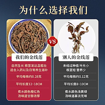 莲槿记特级金线莲整株干品送长辈炖品煲汤[189元优惠券]-寻折猪