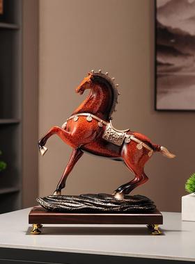 老板领导办公室桌子立功装饰摆件高端客厅屏风博古架酒柜工艺品