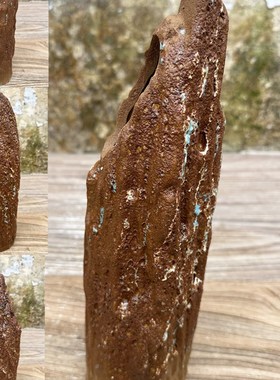 盆景装饰古典镂空工艺玄关客厅桌面鱼缸造景家居摆件小型陶瓷假山