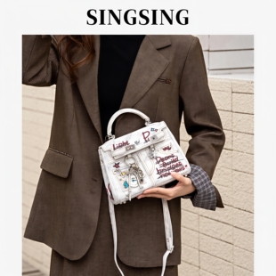 SINGSING1979牛仔斜挎包女包