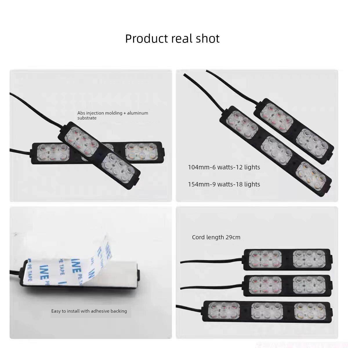 新卡车、汽车、摩托车12V24V红蓝Led警告条频闪灯改装大气防雾灯,淘宝优惠券,粉丝福利购,淘宝优惠卷