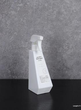 样板房洗衣房阳台柜英文包装护理瓶护理溶液道具珠宝浴室配件