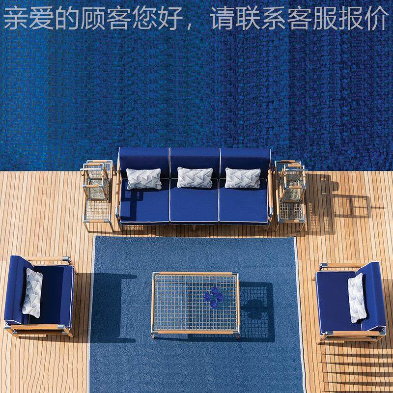户外露沙发庭院室外别墅阳台合防晒闲防水休组合铝金554藤编卡座,淘宝优惠券,粉丝福利购,淘宝优惠卷
