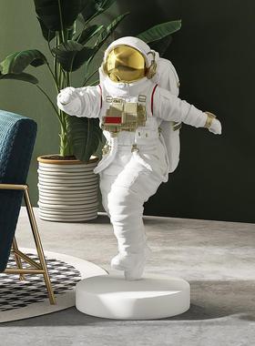 宇航员客厅大型落地摆件玄关电视柜旁太空人装饰开业乔迁新居礼品