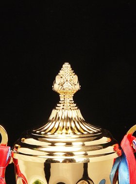 热销通用金属奖杯创意工艺品嘉奖奖牌比赛企业年会奖品可制作logo