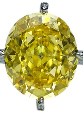 12克拉高级墨绿色大钻食指戒指女时尚个性高级感欧美跨境