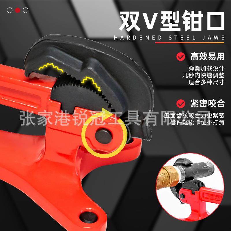 便携座式管子钳手持法兰螺母管道固定钳自锁式美式管钳pipe vise,淘宝优惠券,粉丝福利购,淘宝优惠卷