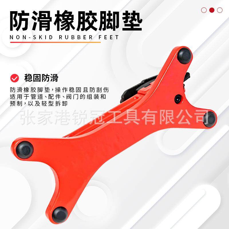 便携座式管子钳手持法兰螺母管道固定钳自锁式美式管钳pipe vise,淘宝优惠券,粉丝福利购,淘宝优惠卷