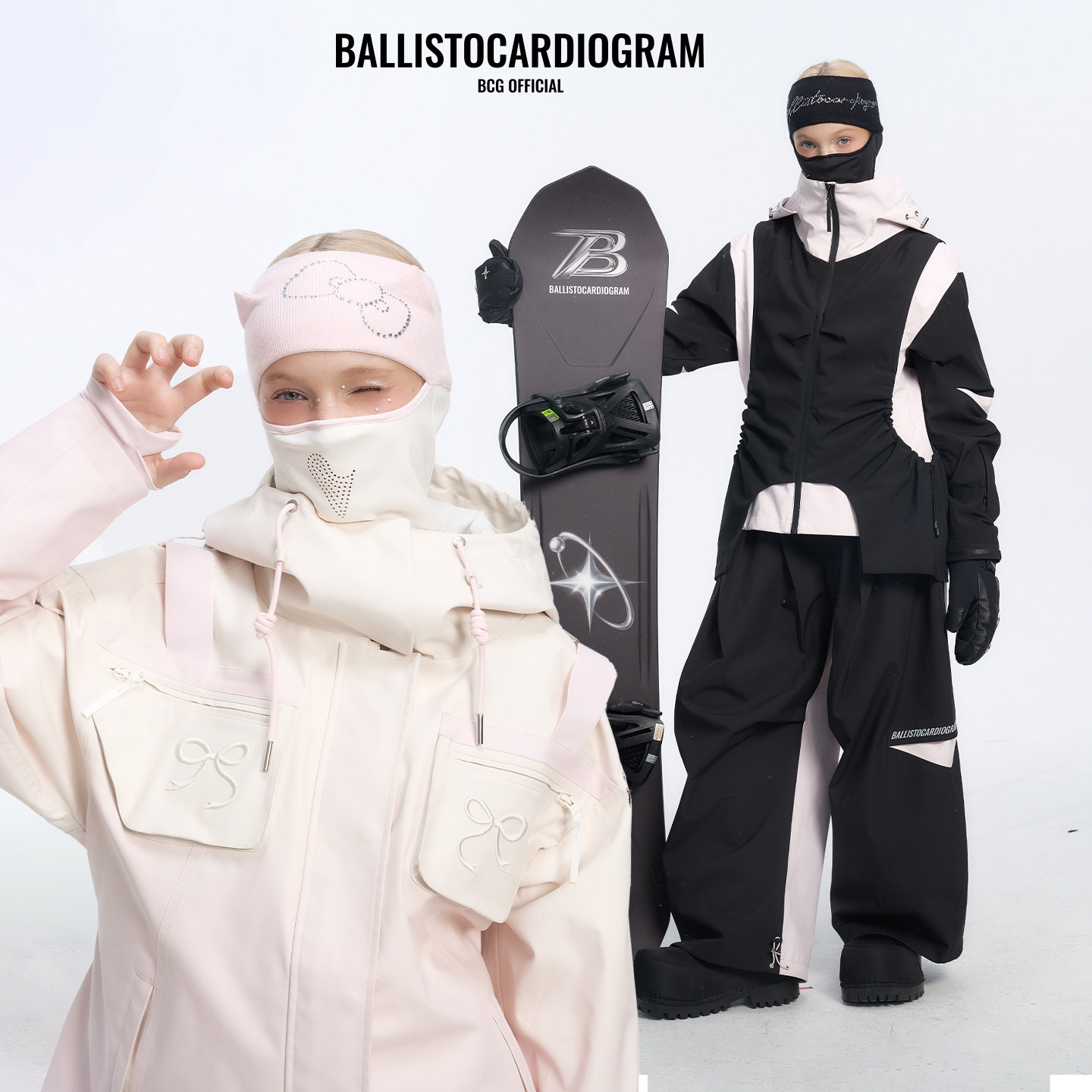 BCG少女粉猫耳发带滑雪面罩护具护脸防风透气保暖防寒女新款头套,淘宝优惠券,粉丝福利购,淘宝优惠卷