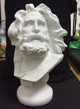 树脂摆饰美术教具绘画素描头像人像雕塑模型家居书房欧式装饰品
