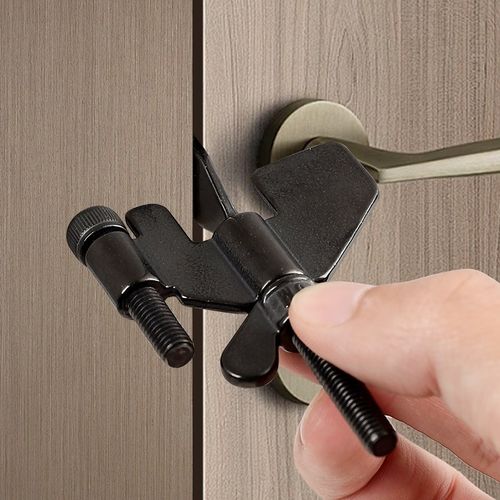 阻门器门阻门堵抵门挡安全女生独居酒店顶门防盗狼防风家用顶门器 - 图3