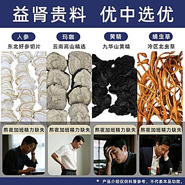 鹿润茗方人参五宝茶 男士养生熬夜必备[60元优惠券]-寻折猪