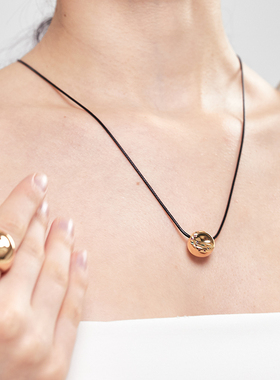 【明星同款】LM LAGOMIST 砂糖贝果毛衣链2025新款高级感轻奢小众