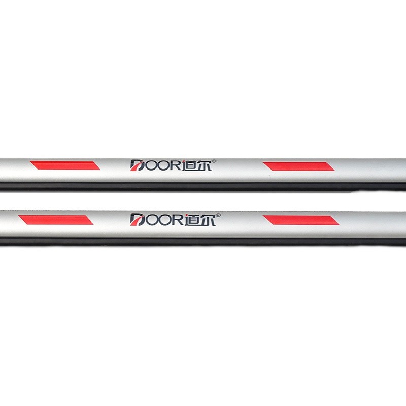 道尔道闸杆76*50铝合金银色椭圆杆停I车场挡车杆小区门卫升降栏杆 - 图3