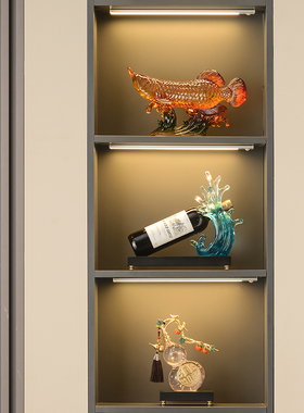 家里高档酒柜餐边柜装饰品摆件套装组合现代家居客厅办公室工艺品