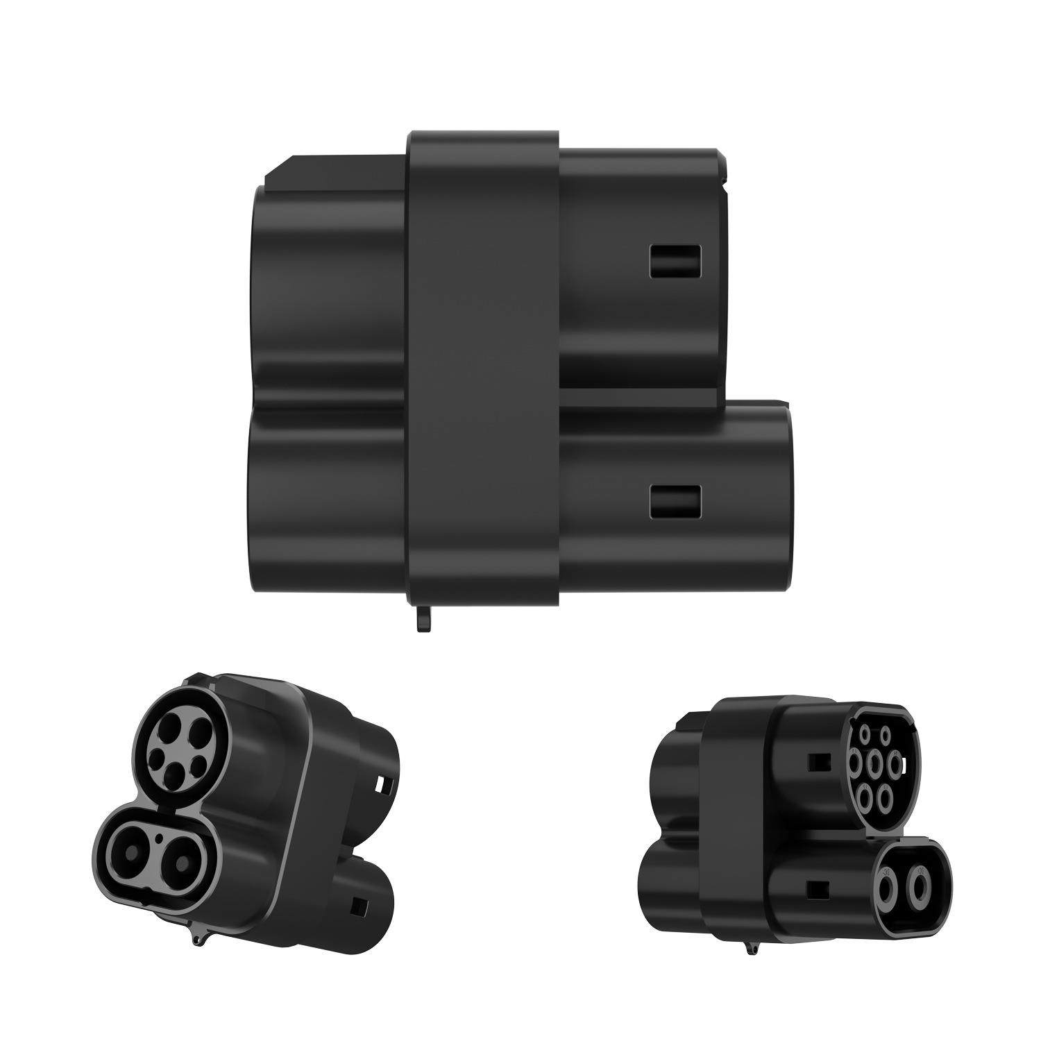 充电桩取电转换头美标转国标转接头CCS1 to GBT 充电桩转换器,淘宝优惠券,粉丝福利购,淘宝优惠卷