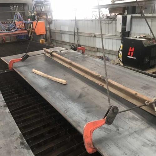 大连造船厂 大船牌QD型单板吊钩 钢板起重吊钳 大船牌工具 - 图2