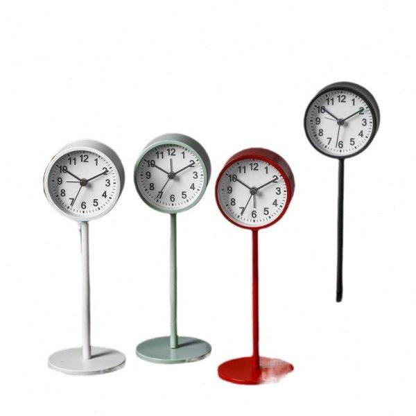 闹钟简约北欧风格学生用静音床头钟表书桌摆件个性小座钟,淘宝优惠券,粉丝福利购,淘宝优惠卷