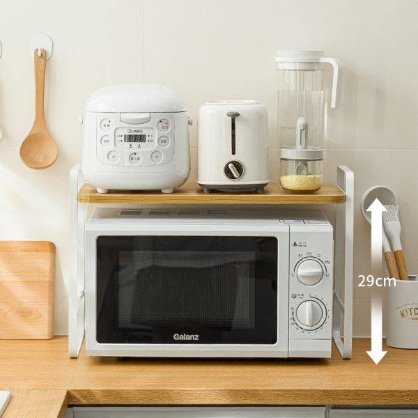 纳川微波炉架子烤箱双层置物架电饭煲厨房多功能家用一体台面支架,淘宝优惠券,粉丝福利购,淘宝优惠卷