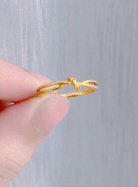 莫比乌斯爱无尽扭结戒指