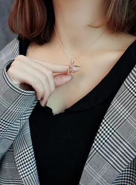 精致兔子钛钢锁骨链61