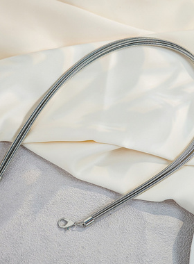 欧美风多层几何圆圈项链