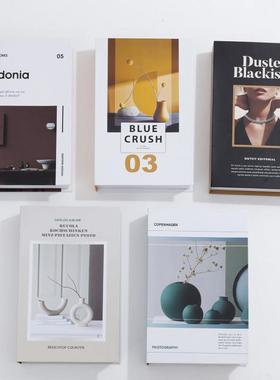 北欧现代简约假书彷真书装饰品书本客厅电视柜摆件摄影道具模型书