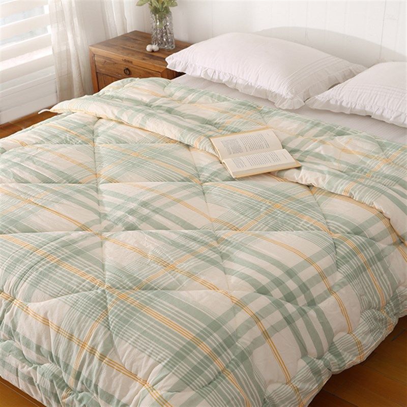 新疆长绒棉花被加厚冬被全棉水洗棉春秋被单双人被学生被芯绗缝被,淘宝优惠券,粉丝福利购,淘宝优惠卷