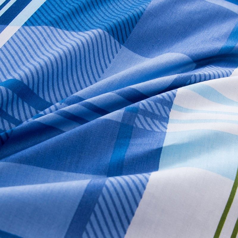 新款格大学生宿舍纯棉三件套高中学生用床单被套单人学校上下铺床,淘宝优惠券,粉丝福利购,淘宝优惠卷