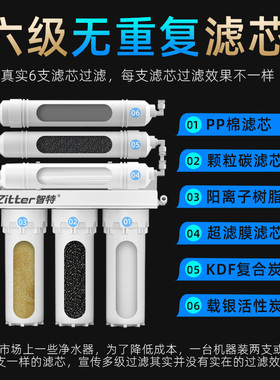 智特净水器家用直饮厨房滤水器自来水龙头过滤器超滤家用净水机