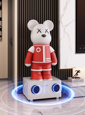 网红暴力熊客厅摆件高端大气上档次存钱罐大号落地轻奢高档储钱罐