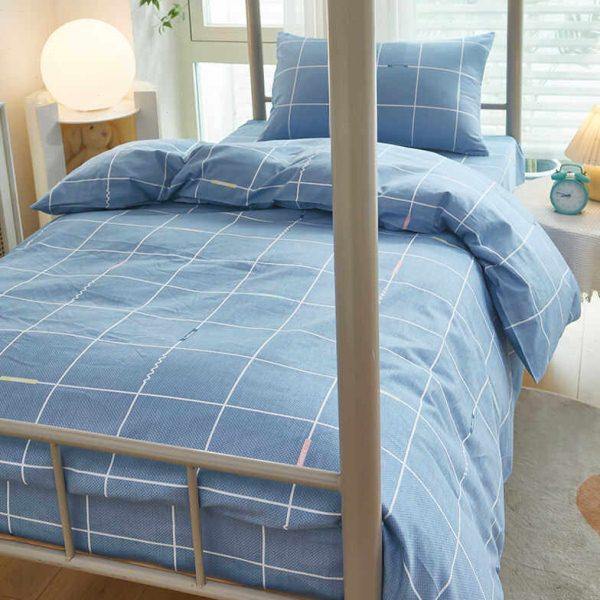 大学生床单被套三件套宿舍单人简约时尚寝室床上四件套3上下铺男,淘宝优惠券,粉丝福利购,淘宝优惠卷