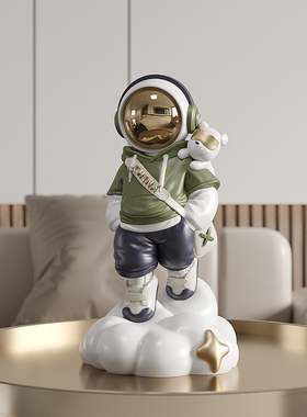 潮玩宇航员落地摆件太空人系列礼物电视柜书柜酒柜客厅家居装饰品