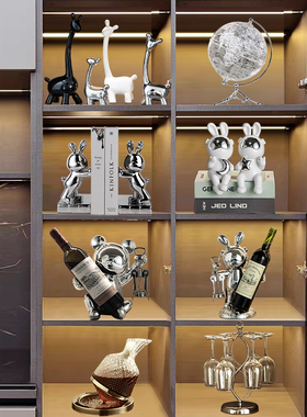 轻奢酒柜装饰品摆件高档客厅家居办公室桌面乔迁S新居开业高档礼